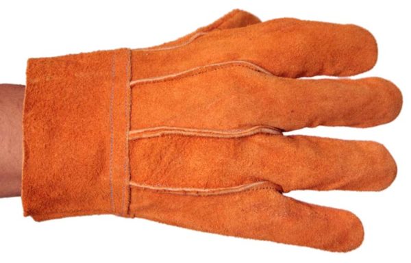 Guantes de carnaza puño corto