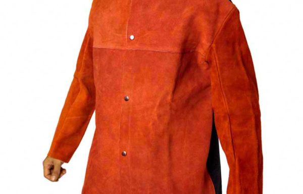 CHAMARRA DE CARNAZA CON MEZCLILLA