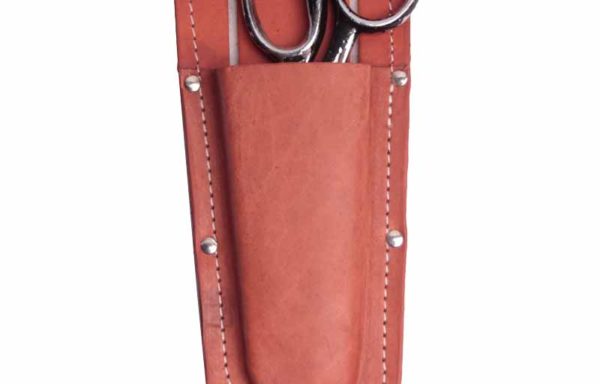 PORTA TIJERA DE VAQUETA