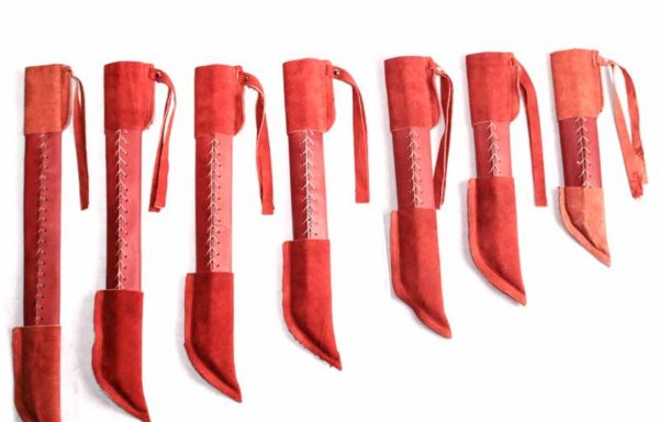 FUNDA PARA MACHETE DE VAQUETA