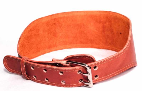 FAJA TIPO PESISTA DE  VAQUETA